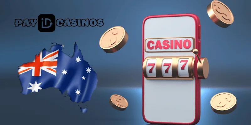 PayID logo next to casino chips and bonus cash